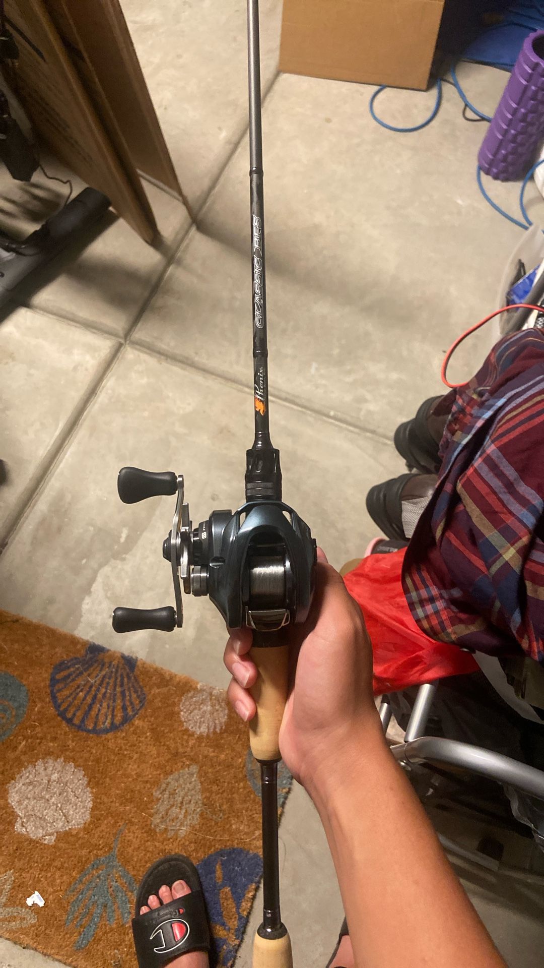 Shimano Alderbarran Bfs Xg 22 & Phenix Classic Bfs Rod
