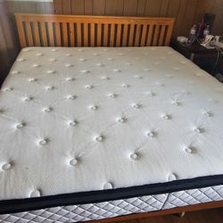 Free King Bed Frame- Mattress Is Gone