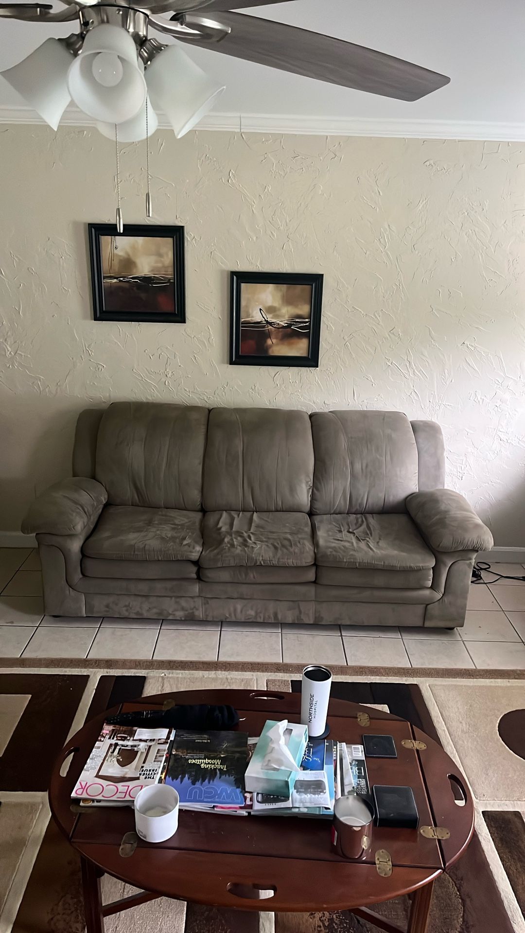 Sofa and Loveseat Pair