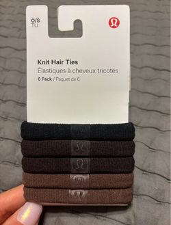 NEW Lululemon knit hair ties