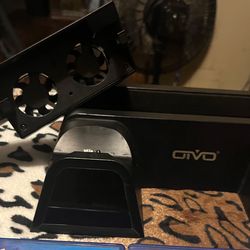 PS4 holder with fans and chargers