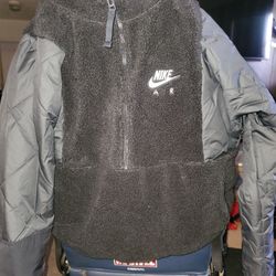Nike Air Half Zip Sherpa Pull Over