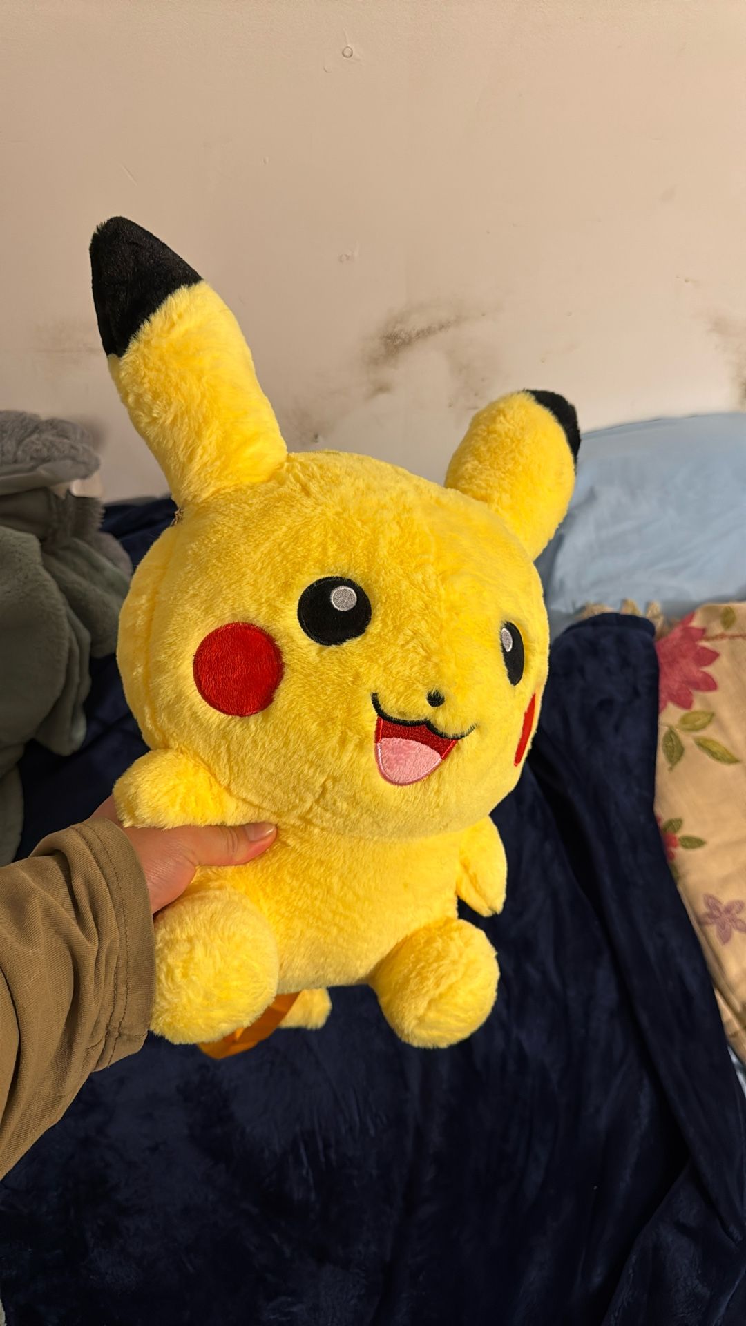 Pikachu Plushie Back Pack !