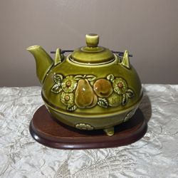 Fruit And Flower Teapot