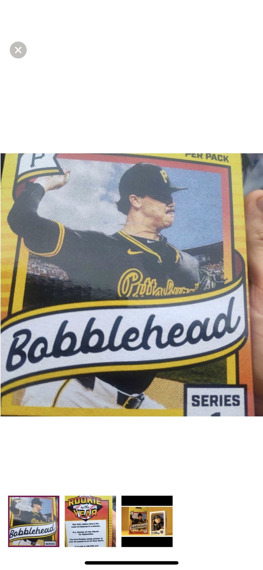 Paul Skenes MLB Bobblehead
