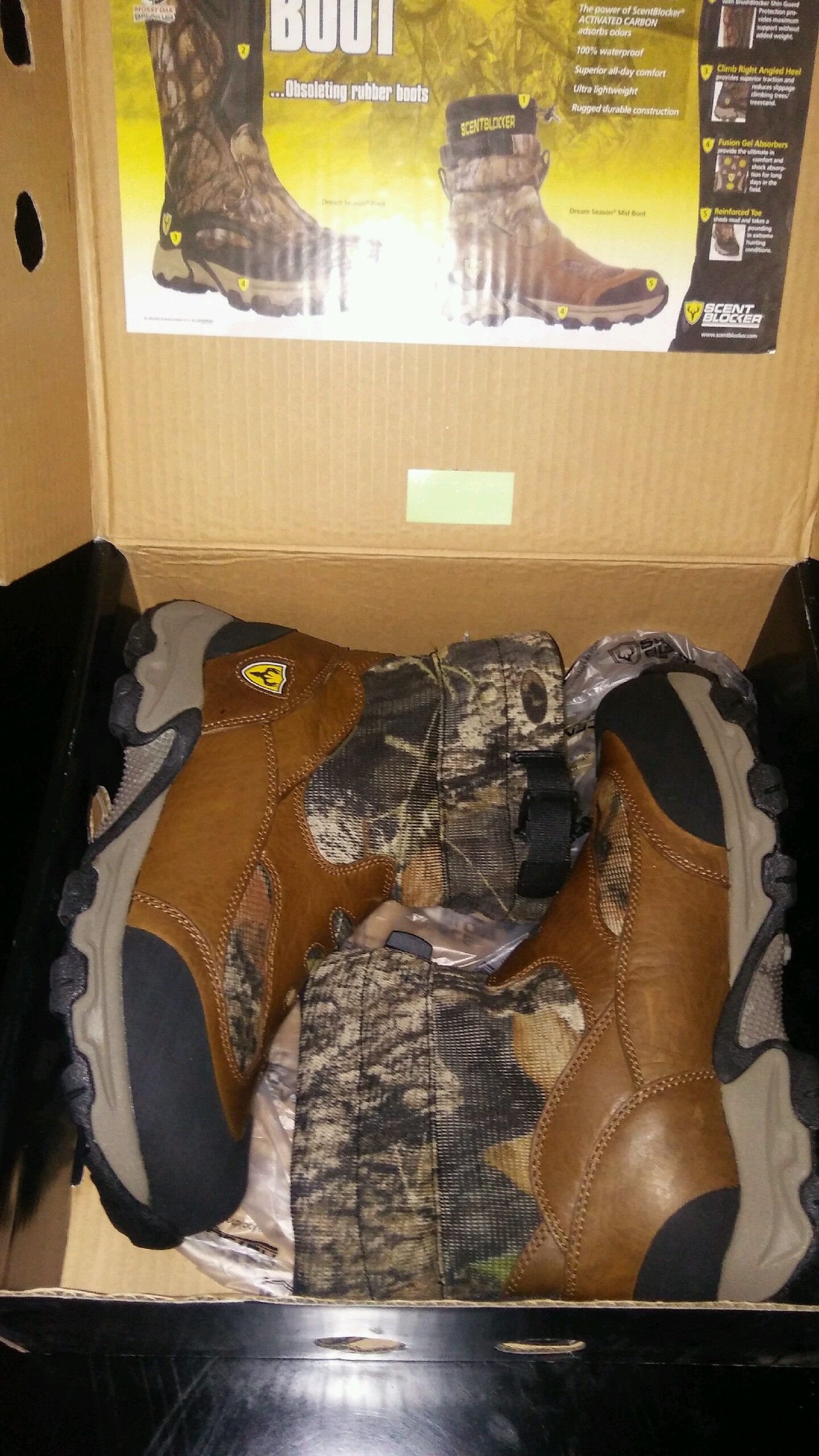 Dream Season Scent Proof Hunting Boots Men Boots