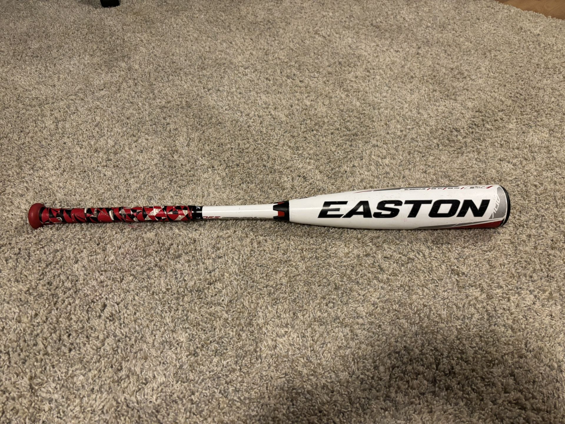 Easton ADV USSSA Baseball Bat 30 Drop 8, 2 3/4