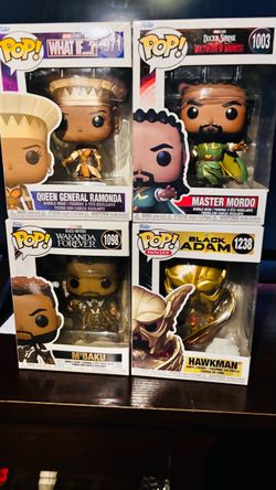 Funko Pop Marvel Lot of 4 Figures