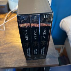 The Lord Of The Rings Trilogy Book Set