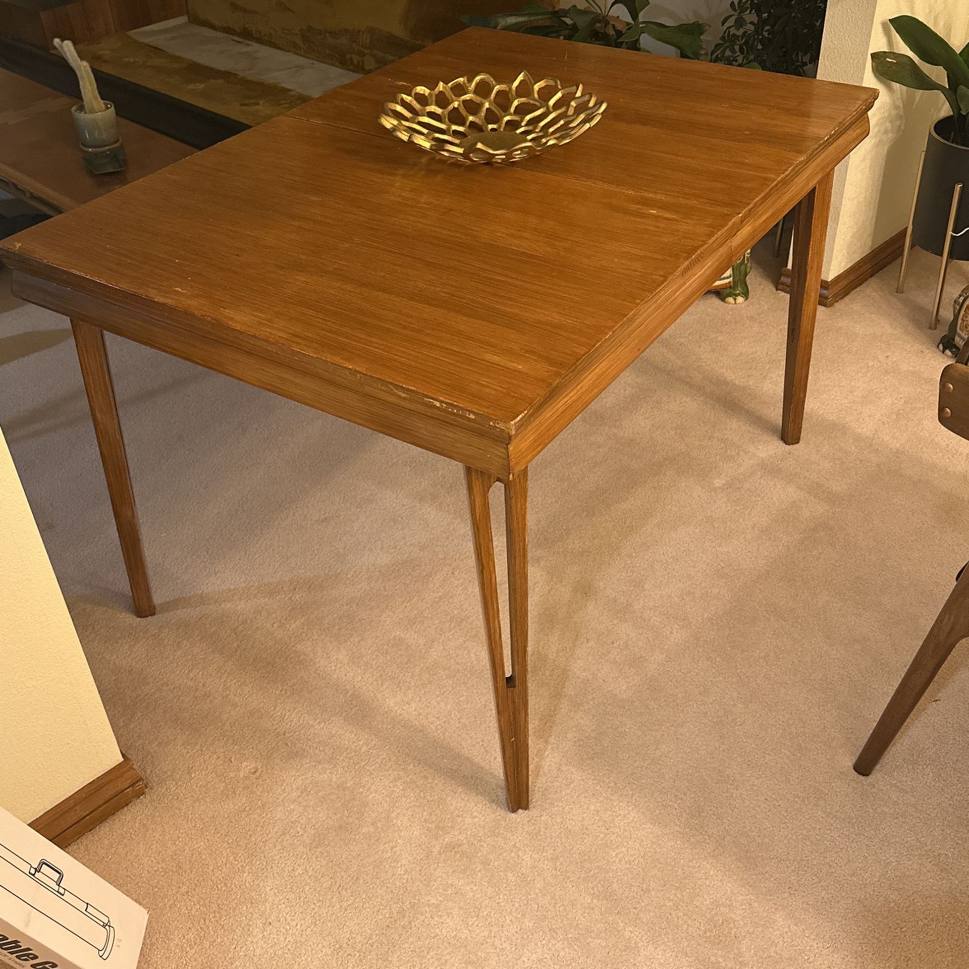 Mid Century Solid wood Table
