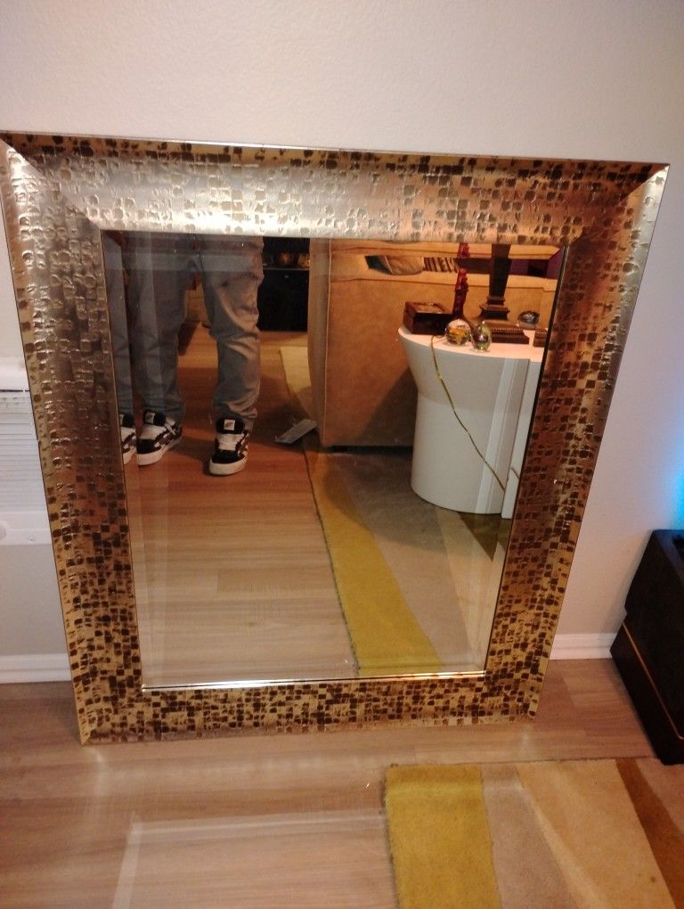 3" Tile Look Mirror 