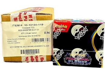 Phantasmal Flames booster box sealed case ME02 new pokemon Charizard