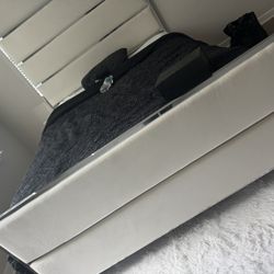 Queen Bed frame Upholstered 