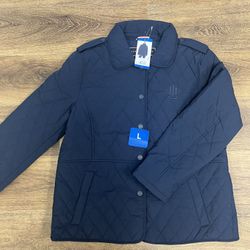 Tommy Hilfiger Women’s Quilted Jacket – Size L