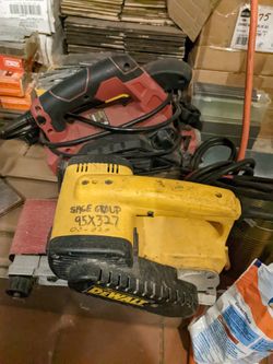 Belt Sander And Planer. Both For $75