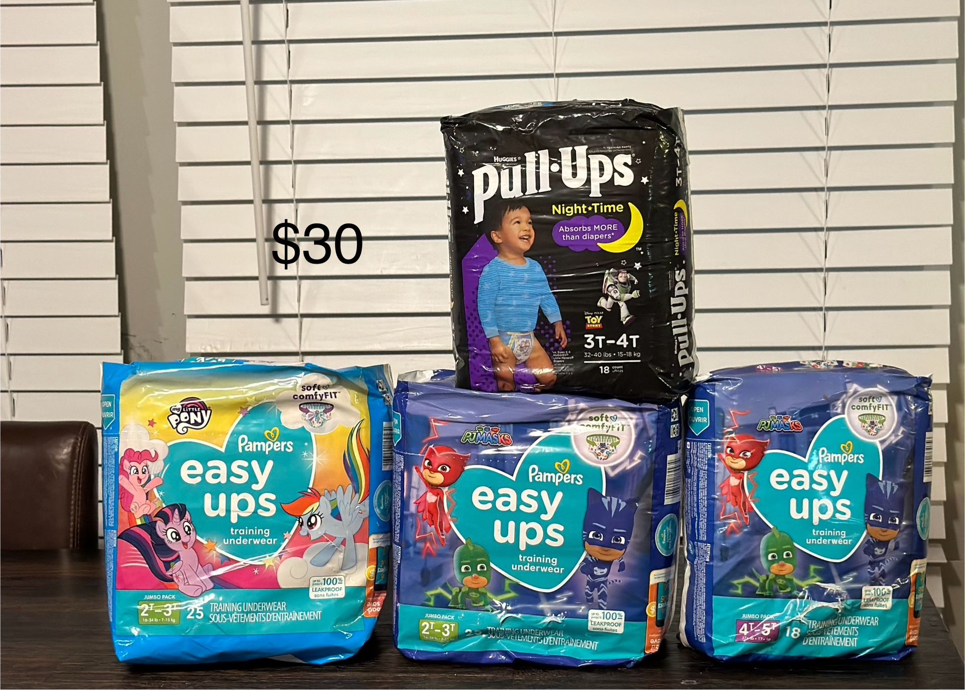 Pampers And Pull UPS