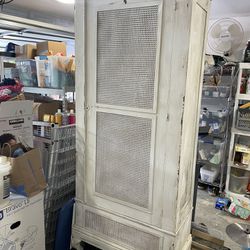 Vintage Antique Hutch Cabinet 