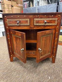 Beautiful Pier 1 Imports Wood Cabinet