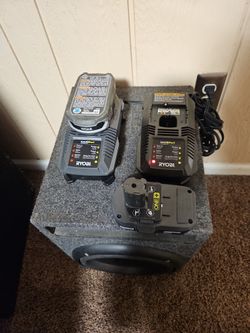 Ryobi Battery and Charger 