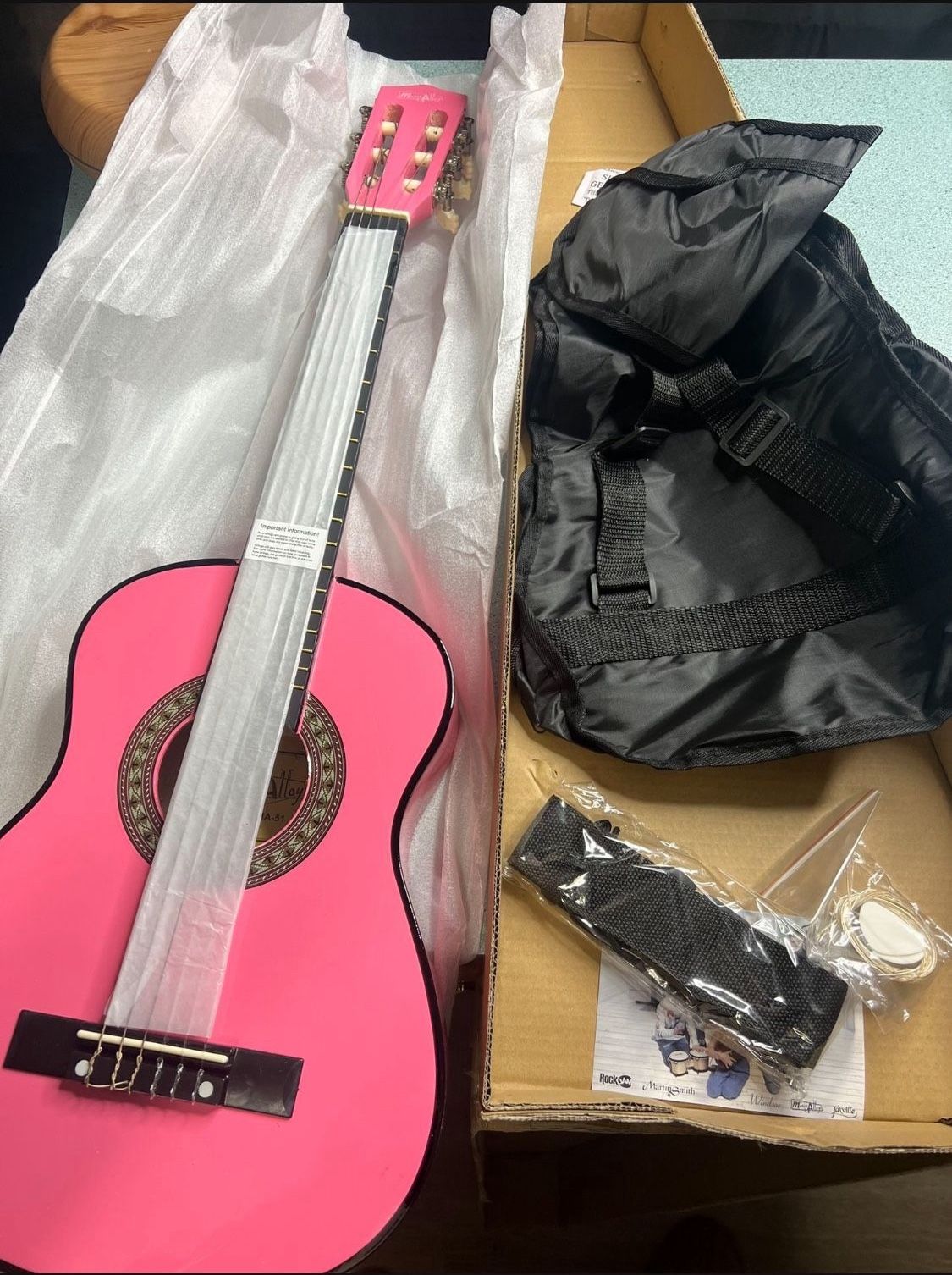 MUSIC ALLEY MA-51 30” JR ACOUSTIC GUITAR