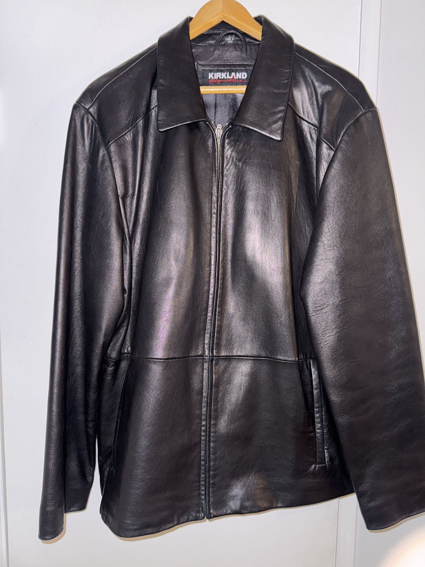 Kirkland Signature Men’s Leather Jacket