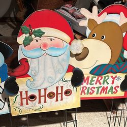 Christmas Garden Signs