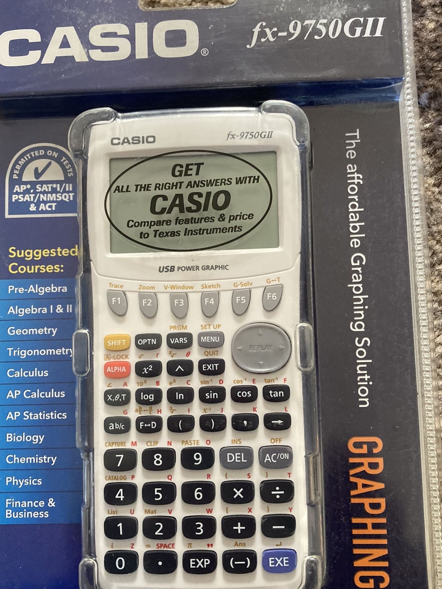 Casio Fc-9750 GII New Never Open