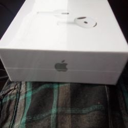 New Airpods On Box Wit Plastic On Box