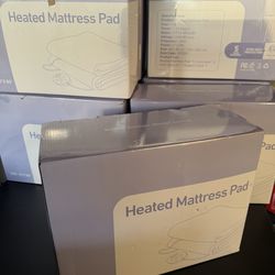 “Heated Mattress Pad King & Queen – NEW – $35”
