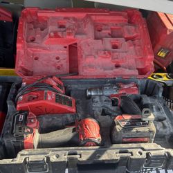 Milwaukee Drill/impact Set