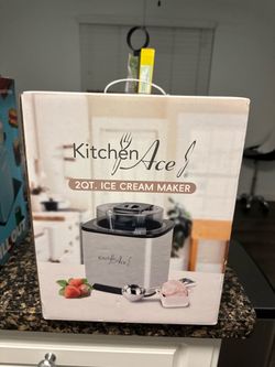 Brand New Kitchen Ace 2QT Ice Cream Maker