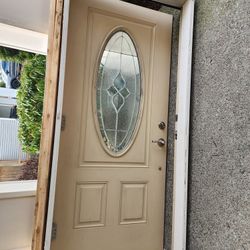 Exterior entry door 