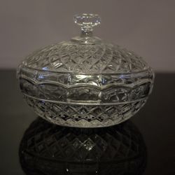 Vintage Cristal d'Arques Crystal Candy Dish