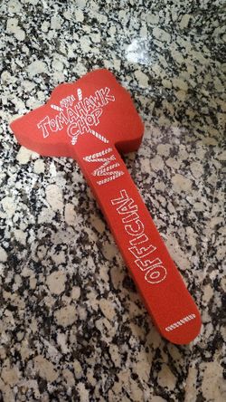 1991 atlanta braves foam tomahawk