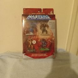 Masters Of The Universe 2002 4-pack Heroes Versus Villains