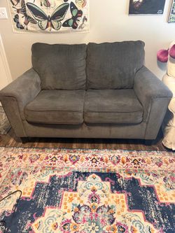 Grey Love Seat