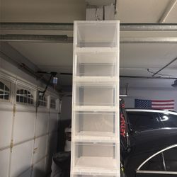 12 Shoe Boxes From The Container Store 