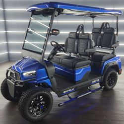 2027 Bintelli Nexus Golf Cart 4-Seater Forward Lifted 72-Volt Lithium Street Legal LSV NEV Golf Cart
