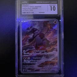 Psa 10 Japanese Groundon 