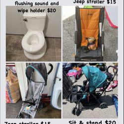 Strollers, Sit & Stand, Training Toilet