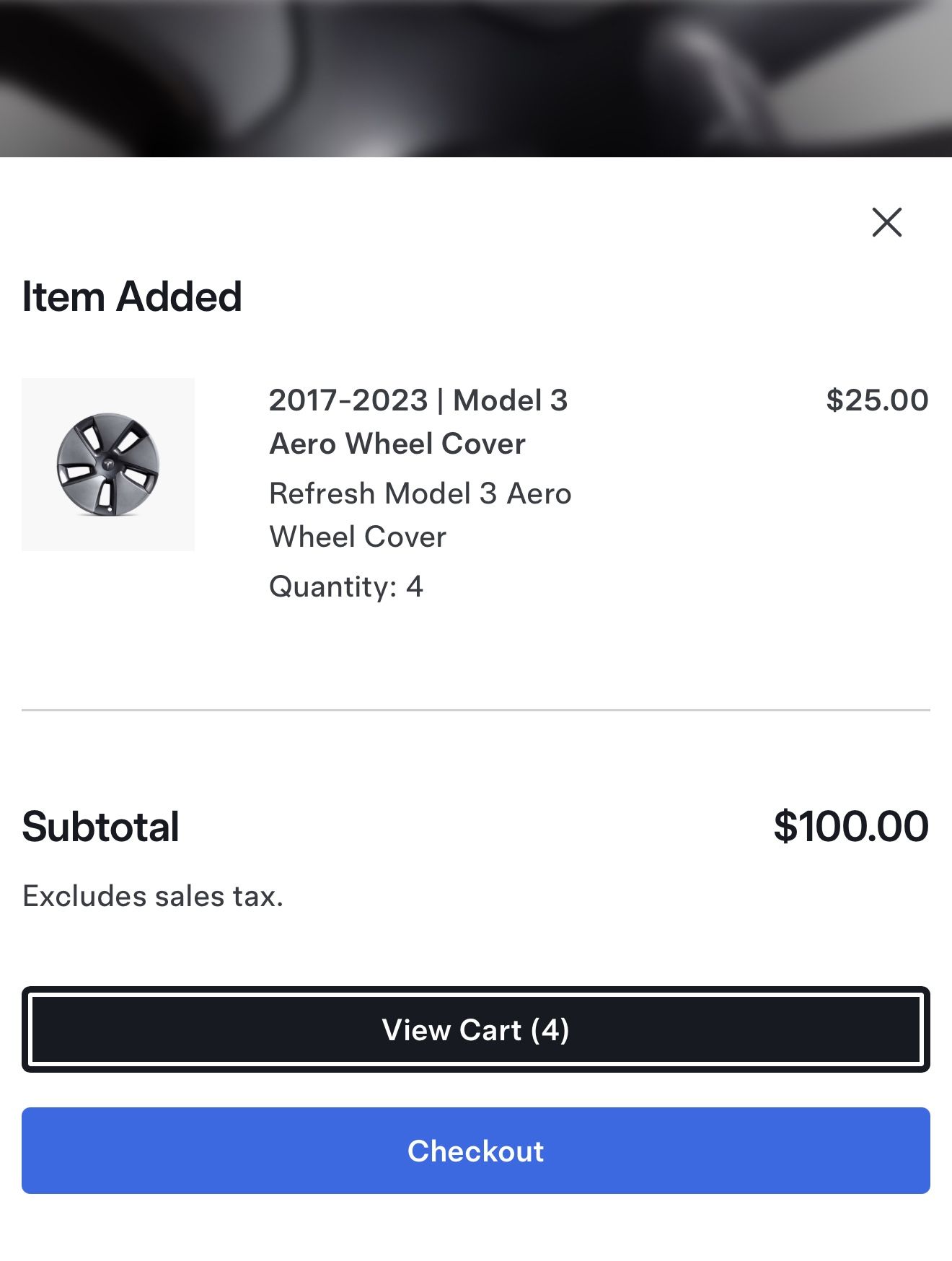 2017-2022, Tesla Model 3 WHEEL COVERS