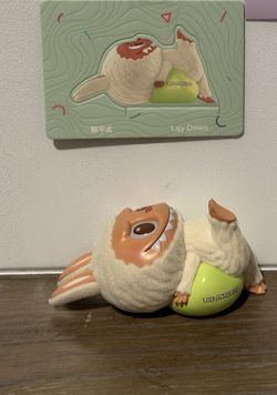 Labubu lazy yoga Figurine