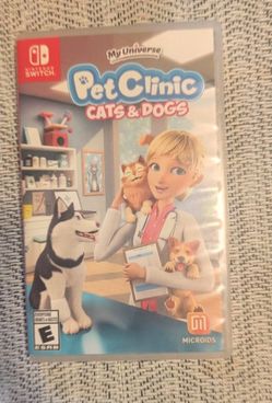 Pet clinic cats and dogs for Nintendo switch