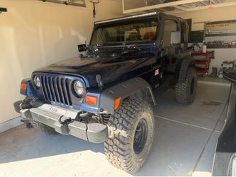 2002 Jeep Wrangler 4X4 4.0L