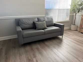 American Leather Gray Sofa