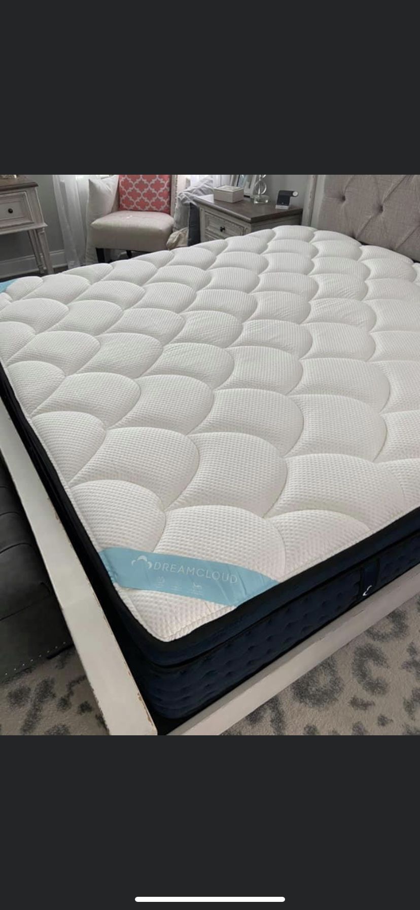 King Dream  Cloud hybrid premier Mattress     2 Weeks Old)