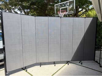 High quality, acoustic, portable room divider