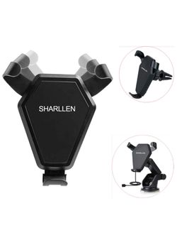 Wireless Car Charger, SHARLLEN Fast Charging Car Mount with Air Vent for Samsung Galaxy S9,S8, S7,S6/S7 Edge, Note 8/5, Standard Charge for iPhone X/