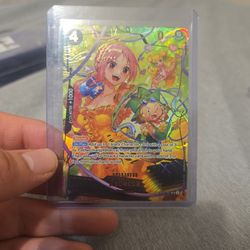 Onepiece card Game Rebecca