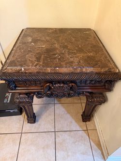 Real Marble Top Tables